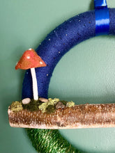 Load image into Gallery viewer, Starry Night Gnome Wreath
