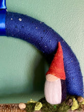 Load image into Gallery viewer, Starry Night Gnome Wreath