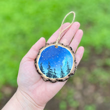 Load image into Gallery viewer, Handpainted Northern Lights Ornament