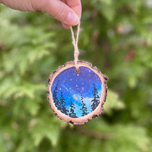 Load image into Gallery viewer, Handpainted Northern Lights Ornament