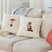 Load image into Gallery viewer, Hand Painted Toadstool Pillow