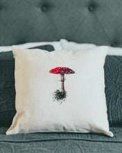 Load image into Gallery viewer, Hand Painted Toadstool Pillow