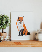 Load image into Gallery viewer, Forest Fox Wall Art, handpainted