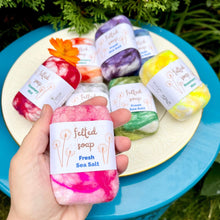 Load image into Gallery viewer, Colorful and Ecofriendly Felted Soap