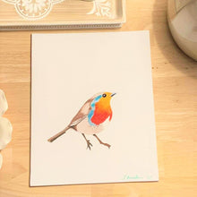 Load image into Gallery viewer, Songbird Wall Art, handpainted