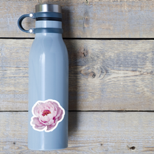 Load image into Gallery viewer, Waterproof Pink Peony Sticker