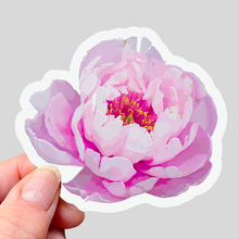 Load image into Gallery viewer, Waterproof Pink Peony Sticker