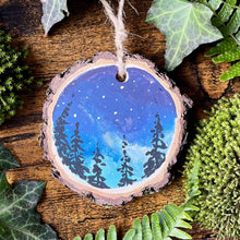 Load image into Gallery viewer, Handpainted Northern Lights Ornament
