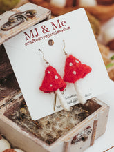 Load image into Gallery viewer, Forest Toadstool Earrings
