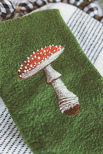 Load image into Gallery viewer, Handfelted Toadstool Christmas Stocking