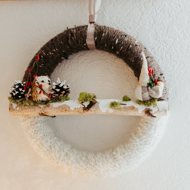 Winter's Morning Wreath