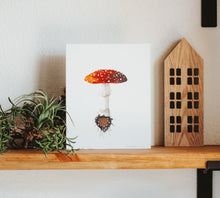 Load image into Gallery viewer, Toadstool Wall Art, handpainted