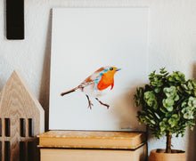 Load image into Gallery viewer, Songbird Wall Art, handpainted