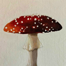 Load image into Gallery viewer, Toadstool Wall Art, handpainted